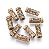 Tibetan Style Alloy Tube Beads LS-MLF0843Y-NF-1