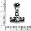 Viking 304 Stainless Steel Pendants STAS-N105-04C-AS-3