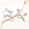 Non-Tarnish 304 Stainless Steel Stud Earrings for Women STAS-D084-25P-1