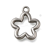 304 Stainless Steel Pendants STAS-C119-18P-1
