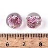 Handmade Foil Lampwork Beads LAMP-T021-33E-4