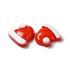 Christmas Opaque Resin Cabochons LS-RESI-K019-27-3