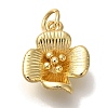 Rack Plating Brass Pendants KK-I720-57G-1