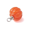 Opaque Resin Vegetable Pendants X1-PALLOY-JF02766-01-4