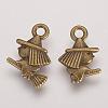Tibetan Style Alloy Pendants TIBEP-49576-AB-FF-2