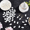 100Pcs ABS Plastic Imitation Pearl Beads OACR-LT0001-08-3