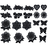 20Pcs 10 Styles Computerized Embroidery Cloth Iron on/Sew on Patches DIY-HS0001-99-1