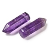 Natural Amethyst Pointed Pendants G-C158-05D-2