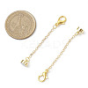 3Pcs 3 Styles Brass Magnetic Clasps AJEW-JB01295-3