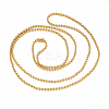 PVD Vacuum Plating 304 Stainless Steel Ball Chain Necklaces Making LS-MAK-I008-01G-B01-2