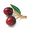 304 Stainless Steel with Acrylic Cherry Pendants STAS-G362-05G-02-2