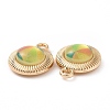 Printed Opaque Resin Pendants LS-FIND-E020-07G-06-3