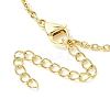 3Pcs 3 Colors Stainless Steel Cable Chain Bracelet Making AJEW-JB01231-4