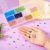 330Pcs 11 Colors Electroplate Glass Beads Strands EGLA-TA0001-94-7