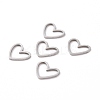 Non-Tarnish 201 Stainless Steel Linking Rings STAS-R111-LA105-01-3