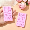 2Pcs Sewing Theme Silicone Chocolate Molds for DIY Baking Making ST-CJ0007-56-4