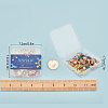 24Pcs 4 Style Zinc Alloy Enamel Pendants ENAM-SC0002-52-7