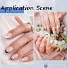 10 Rolls PET Lace Flower Nail Foils Floral Transfer Paper STIC-WH20010-16B-6