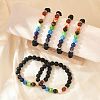 Yoga Chakra Jewelry X-BJEW-K142-A-5