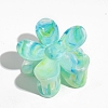 Gradient Color Plastic Claw Hair Clips PW-WGBEE53-03-1