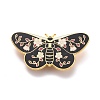 Butterfly with Flower Enamel Pin JEWB-I016-12G-1