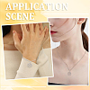 1Pc Rhodium Plated 925 Sterling Silver Pendants STER-BBC0008-33-4