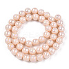 Electroplate Opaque Glass Beads Strands LS-GLAA-T032-P8mm-AB09-3