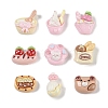 Opaque Resin Imitation Food Decoden Cabochons CRES-M036-01-1