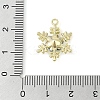 Alloy with Rhinestone Pendants ALRI-U001-02A-02-3