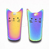 Ion Plating(IP) 201 Stainless Steel Pendants STAS-R114-020-2
