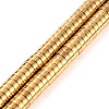 Electroplated Synthetic Non-magnetic Hematite Beads Strands G-H027-G01-05-1