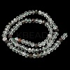Natural Green Lodolite Quartz Bead Strands G-D344-A28-4