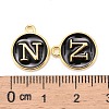Golden Plated Alloy Charms ENAM-S118-02N-3