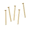 Brass Flat Head Pins KK-H502-01A-G-1