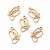201 Stainless Steel Pendants LS-STAS-E188-09G-2