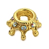 Zinc Alloy European Beads PALLOY-K013-01G-2