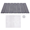 Rectangle Diatomaceous Earth Bathroom Mat AJEW-WH0556-50B-1