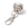 Iron Bell Pendant Decoration HJEW-JM02227-03-4