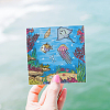 PVC Sakura Stamp DIY-WH0486-042-2