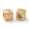 304 Stainless Steel European Beads STAS-H145-01V-G-1