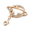 Alloy Rhinestone Pendant Decoration LS-HJEW-P021-01F-G-2