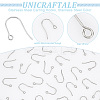 200Pcs 304 Stainless Steel Earring Hooks STAS-UN0058-59P-4