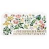 PET Hollow Out Drawing Painting Stencils DIY-WH0626-010-1