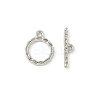 Alloy Toggle Clasps FIND-B047-13P-1