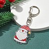 Christmas Theme Acrylic Pendant Decoration HJEW-YW00032-09-1