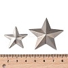 (Defective Closeout Sale: Eusting)90Pcs 3 Style Iron Display Decorations IFIN-XCP0001-33-3