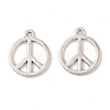Tibetan Style Alloy Pendants TIBEP-K67-AS-RS-1