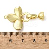 Brass Pendant Bails KK-D378-07G-3