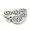 Tibetan Style Alloy Pendant Rhinestone Settings LS-PALLOY-P293-031AS-2