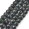 Natural Black Jade Beads Strands G-C179-A14-02-1